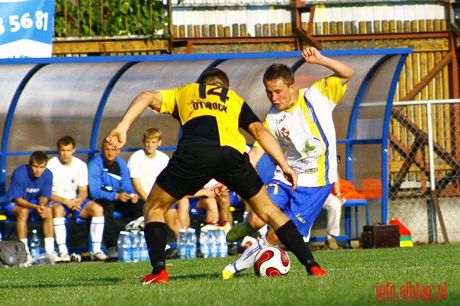 Mecz 2 kolejki II ligi: Olimpia Elbląg - Start Otwock 1:1, fot. 14