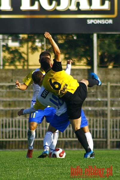 Mecz 2 kolejki II ligi: Olimpia Elbląg - Start Otwock 1:1, fot. 16