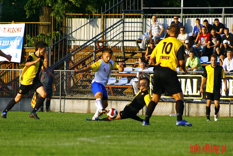 Mecz 2 kolejki II ligi: Olimpia Elbląg - Start Otwock 1:1, fot. 30