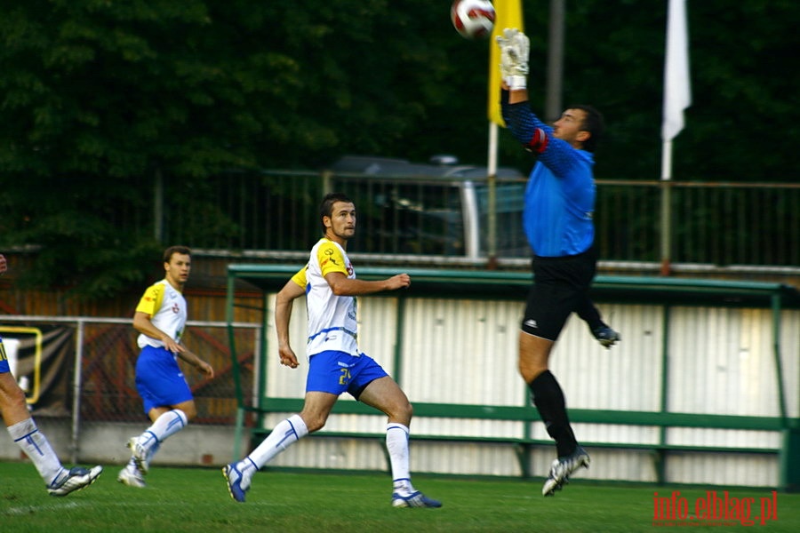 Mecz 2 kolejki II ligi: Olimpia Elbląg - Start Otwock 1:1, fot. 47