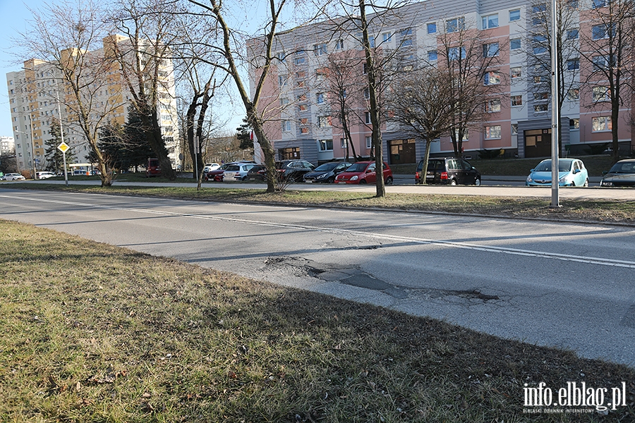 aleja Odrodzenia oraz stan nawierzchni drogi, fot. 10