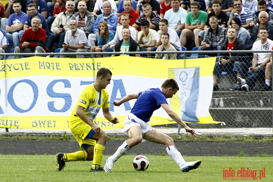 Mecz 4 kolejki II ligi: Olimpia Elblg - Jeziorak Iawa 1-0, fot. 4