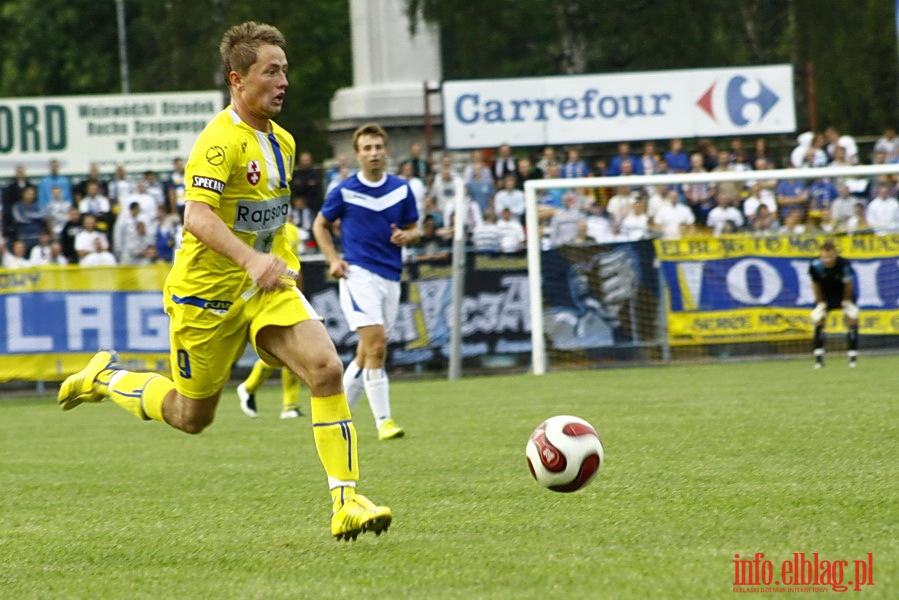 Mecz 4 kolejki II ligi: Olimpia Elbląg - Jeziorak Iława 1-0, fot. 28