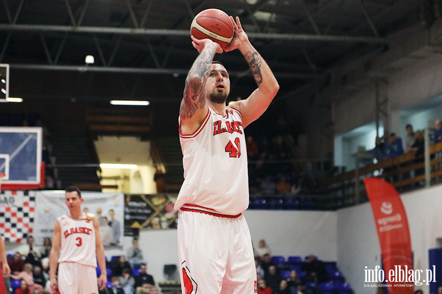 Elbasket walczył, ale play-off jeszcze nie teraz, fot. 63