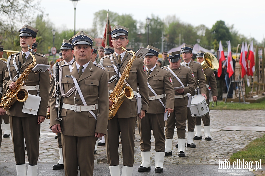 Elblanie przeszli z 50-metrow flag, fot. 13