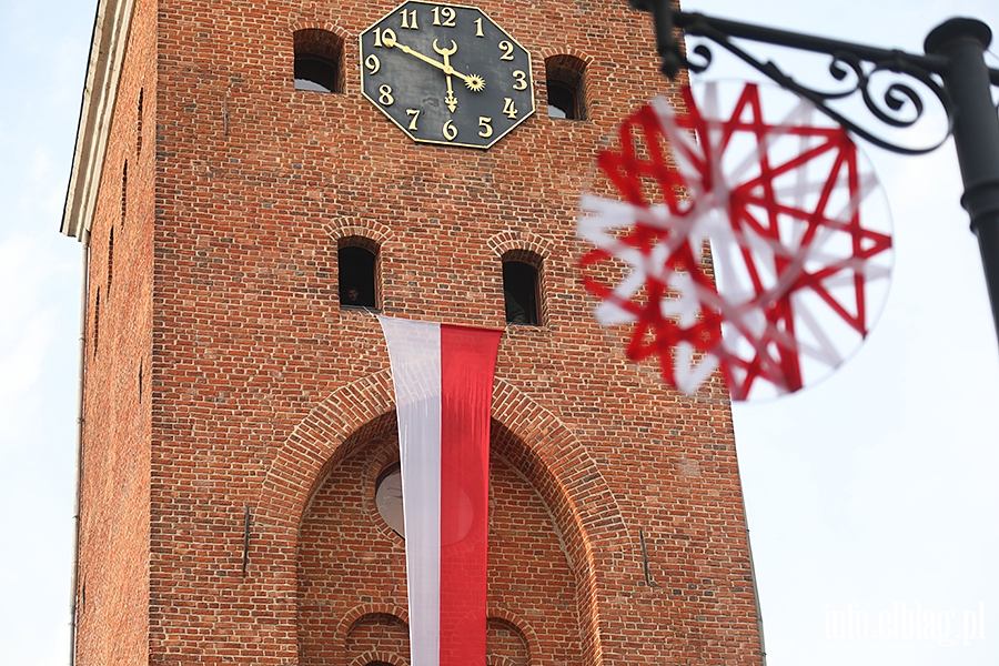 Elblanie przeszli z 50-metrow flag, fot. 41
