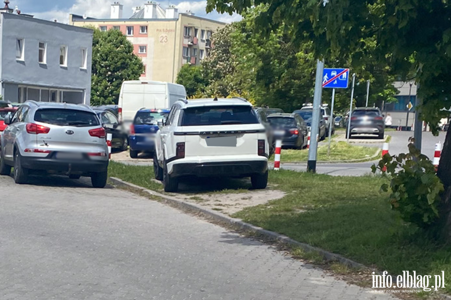 Mistrzowie Parkowania w Elblgu (cz 391), fot. 6