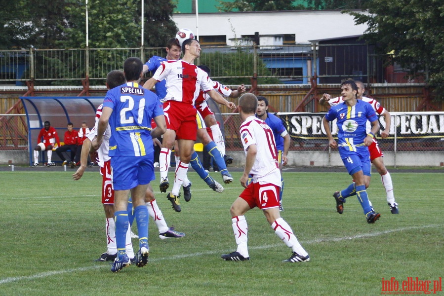 Mecz 1/32 finau Pucharu Polski: Olimpia Elblg - KS d, fot. 43