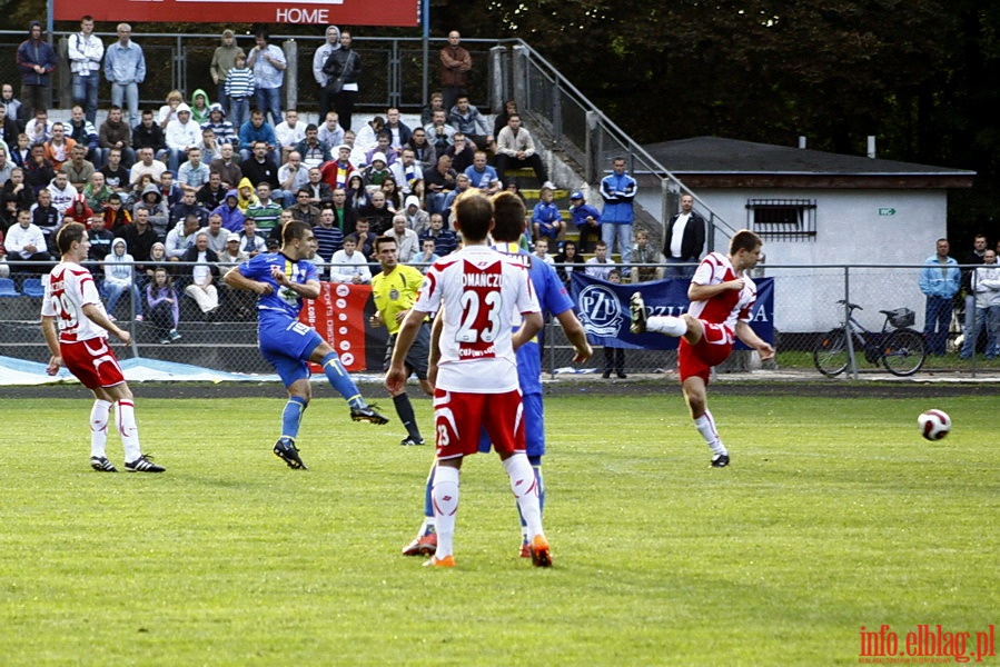 Mecz 1/32 finału Pucharu Polski: Olimpia Elbląg - ŁKS Łódź, fot. 49
