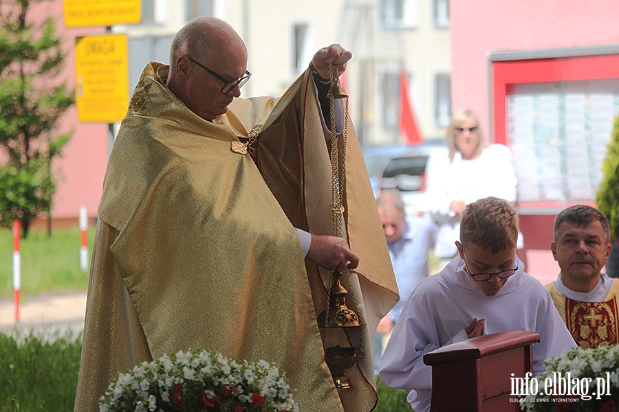 Ulicami Elblga przeszy procesje Boego Ciaa. Zobacz procesj na Starym Miecie, fot. 49