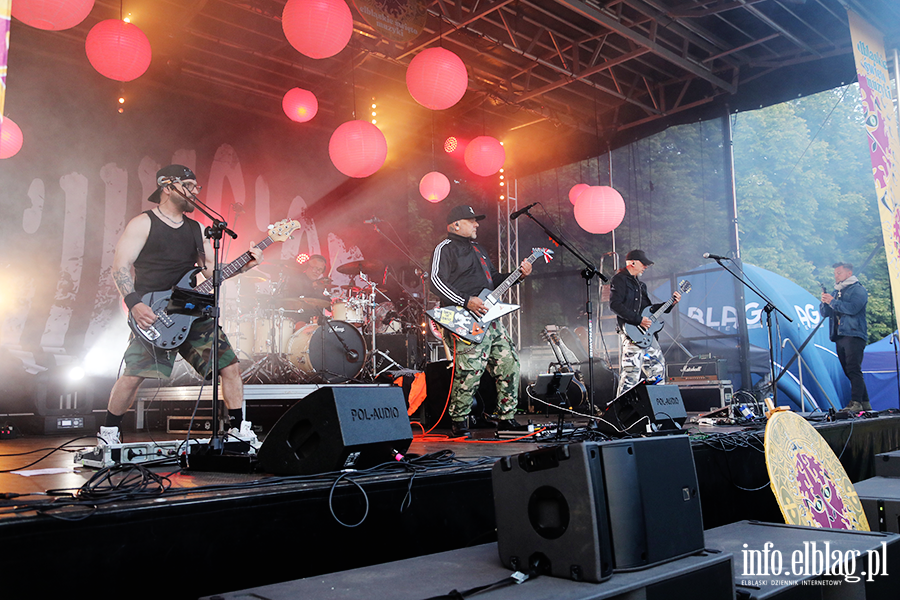 Elblskie wito Muzyki. Na scenie Cinnamon Gum i Illusion, fot. 90