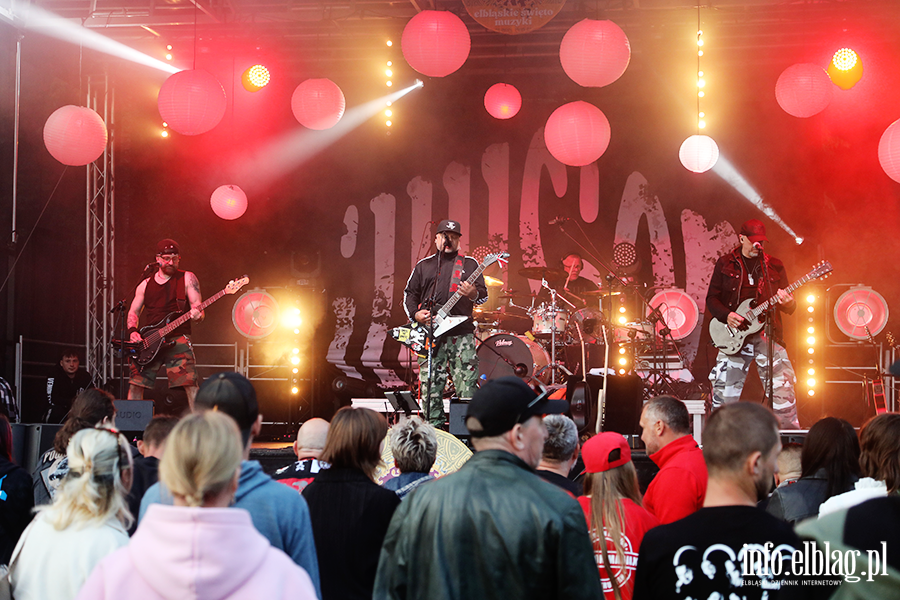 Elblskie wito Muzyki. Na scenie Cinnamon Gum i Illusion, fot. 94
