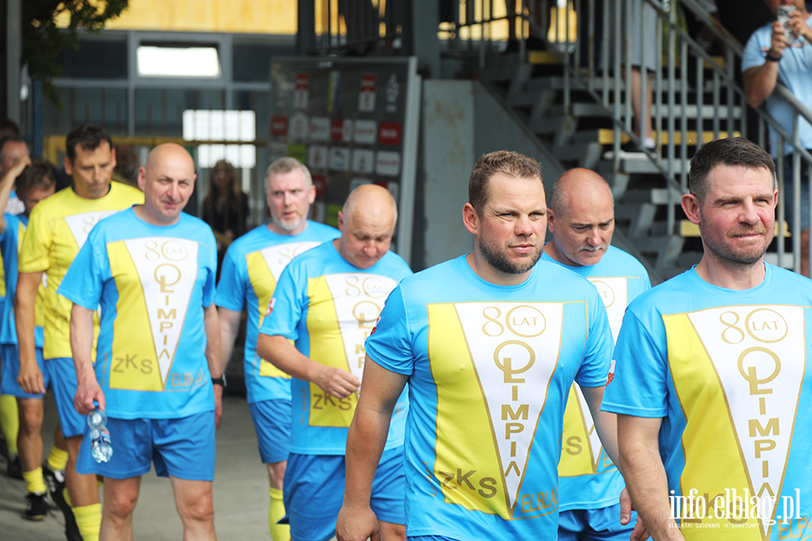 Wyjtkowy mecz. Oldboje Olimpii zagrali z reprezentantami Polski, fot. 10