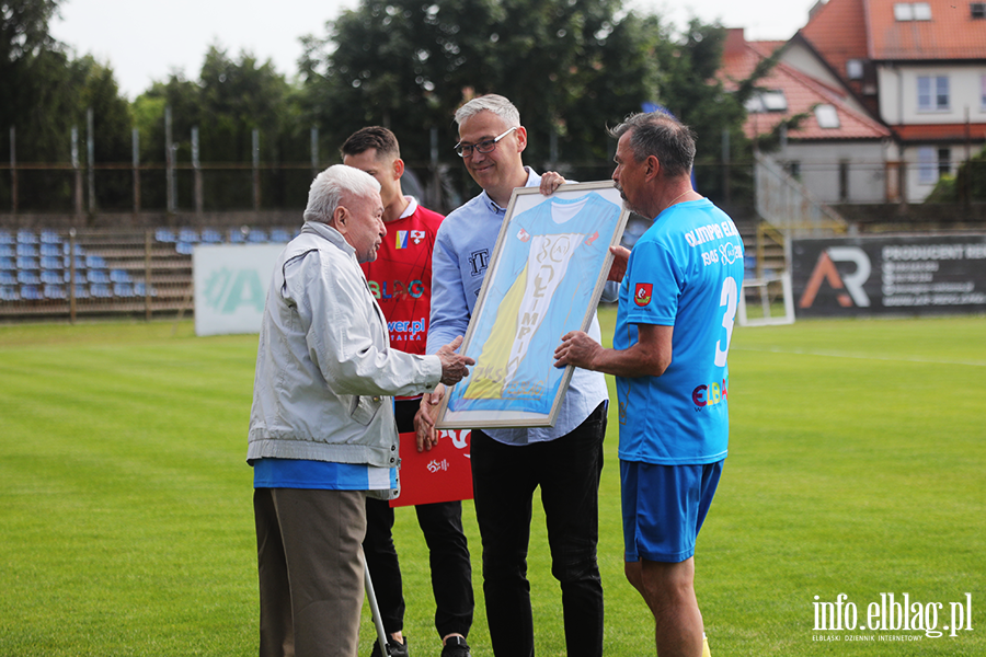 Wyjtkowy mecz. Oldboje Olimpii zagrali z reprezentantami Polski, fot. 20