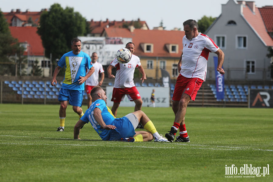 Wyjtkowy mecz. Oldboje Olimpii zagrali z reprezentantami Polski, fot. 51