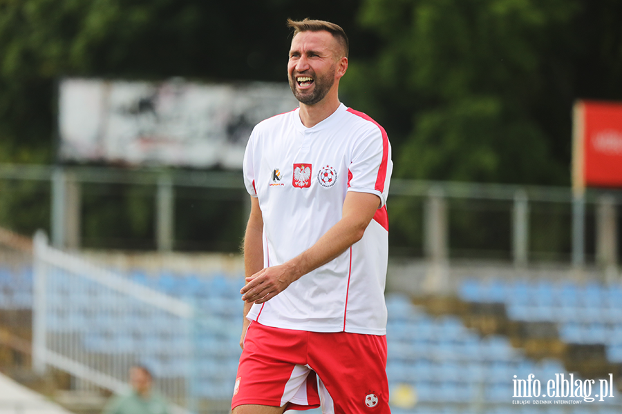 Wyjtkowy mecz. Oldboje Olimpii zagrali z reprezentantami Polski, fot. 103