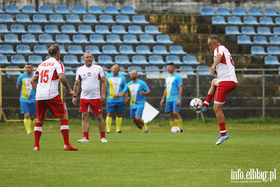 Wyjtkowy mecz. Oldboje Olimpii zagrali z reprezentantami Polski, fot. 105
