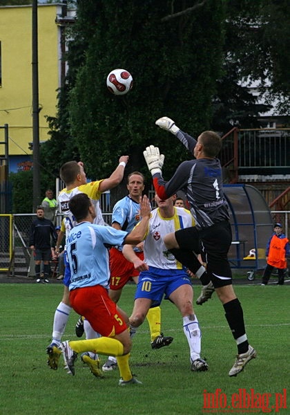 Mecz 6 kolejki II ligi: Olimpia Elblg - Znicz Pruszkw 0-0, fot. 2