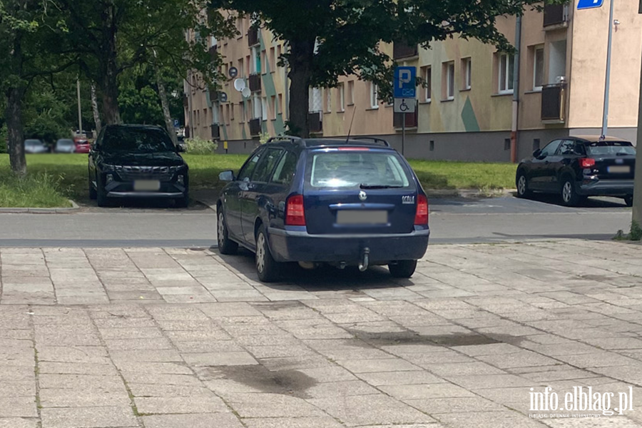 Mistrzowie Parkowania w Elblgu (cz 396) , fot. 9