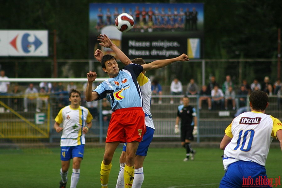Mecz 6 kolejki II ligi: Olimpia Elbląg - Znicz Pruszków 0-0, fot. 5