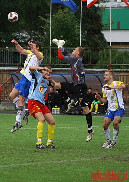 Mecz 6 kolejki II ligi: Olimpia Elbląg - Znicz Pruszków 0-0, fot. 13