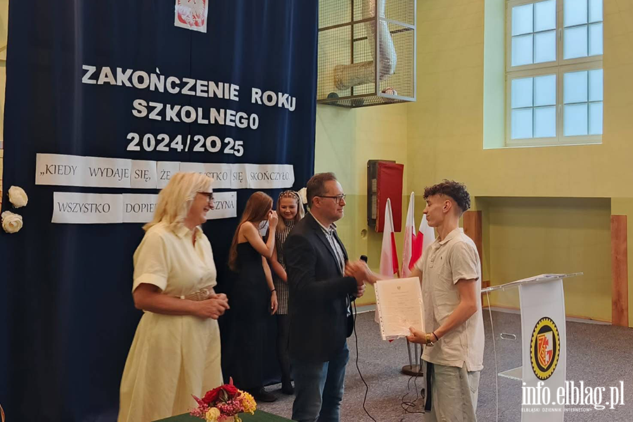 Zakoczenie roku szkolnego 2024/2025 w Zespole Szk Zawodowych nr 1 , fot. 33