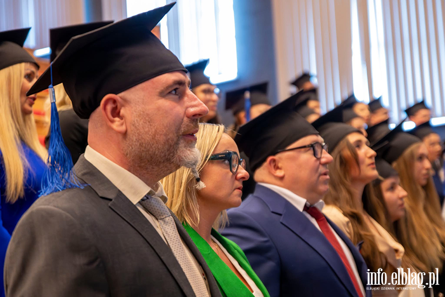 Uroczyste Dyplomatorium w Instytucie Ekonomicznym Akademii Nauk Stosowanych w Elblgu, fot. 4