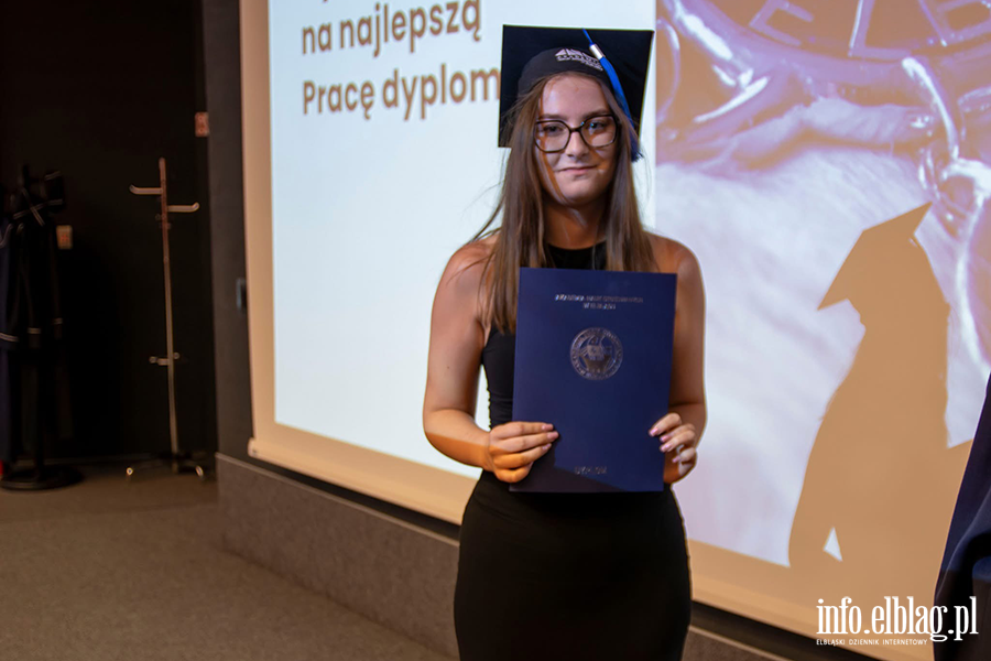 Uroczyste Dyplomatorium w Instytucie Ekonomicznym Akademii Nauk Stosowanych w Elblgu, fot. 26