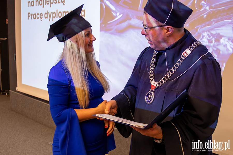 Uroczyste Dyplomatorium w Instytucie Ekonomicznym Akademii Nauk Stosowanych w Elblągu, fot. 36