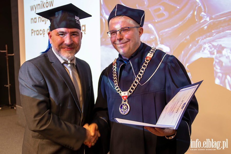 Uroczyste Dyplomatorium w Instytucie Ekonomicznym Akademii Nauk Stosowanych w Elblgu, fot. 51