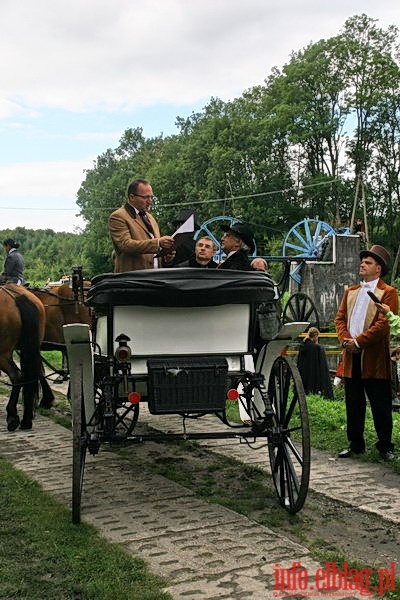 Inscenizacja uruchomienia pochylni Buczyniec oraz midzynarodowy wycig kajakowy dziennikarzy, fot. 6