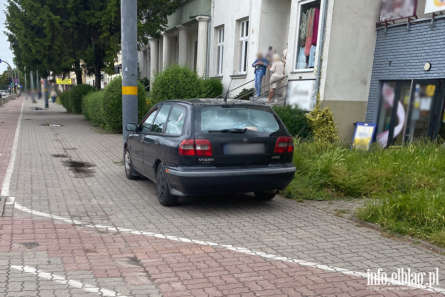 Mistrzowie Parkowania w Elblgu (cz 397) , fot. 6