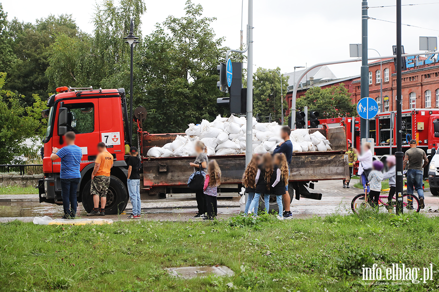  Elblg: 200 straakw, 50 interwencji. Wiceprezydent: W weekend sytuacja moe si pogorszy, fot. 24