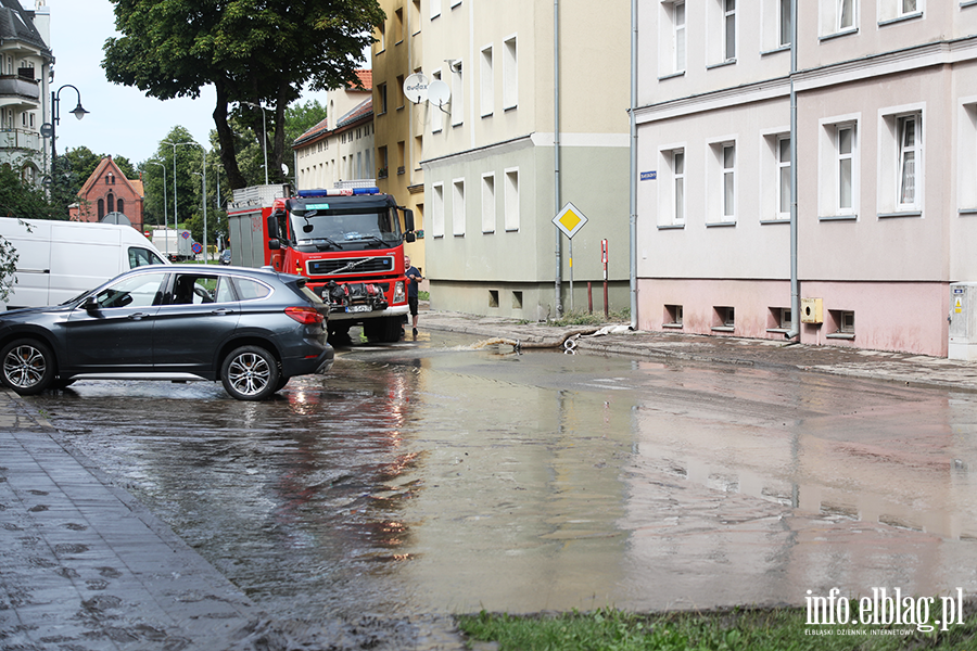 Poziom wody w Kumieli opada, sytuacja si stabilizuje, fot. 5