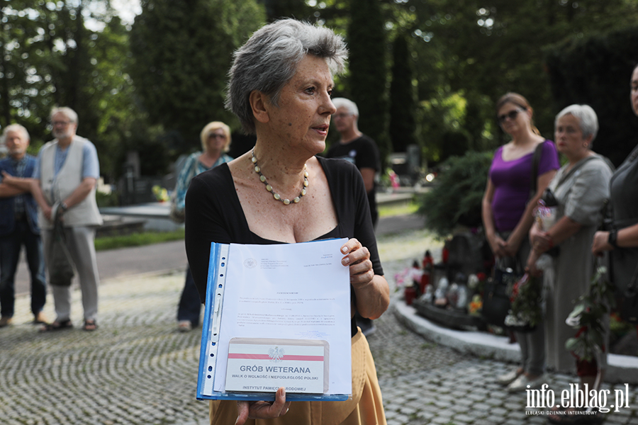 14-letni bohater Powstania. Grb Wodka Skolimowskiego z tabliczk weterana, fot. 12