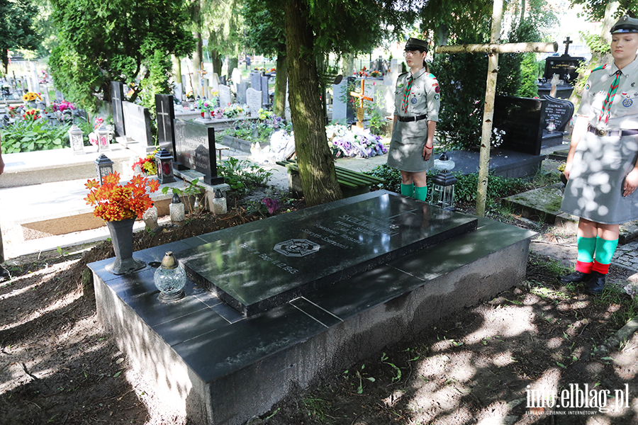 14-letni bohater Powstania. Grb Wodka Skolimowskiego z tabliczk weterana, fot. 15