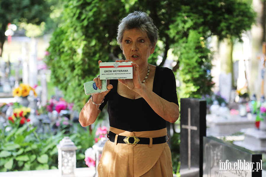 14-letni bohater Powstania. Grb Wodka Skolimowskiego z tabliczk weterana, fot. 16