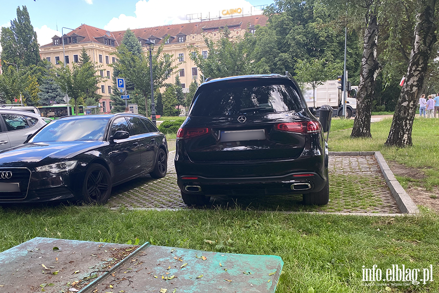 Mistrzowie Parkowania w Elblgu (cz 411), fot. 9