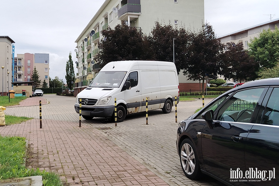 Mistrzowie Parkowania w Elblgu (cz 414), fot. 7