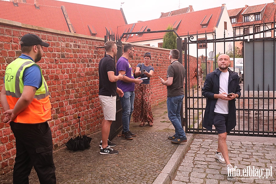 Festiwal Ogrody Polityki. Na scenie ona, Konieczny i Krupa , fot. 1