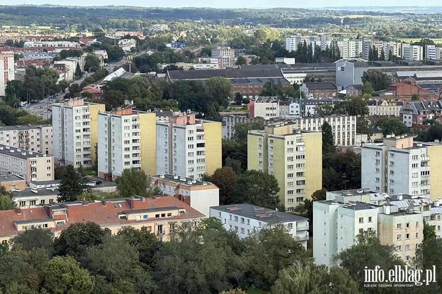 Zobacz, jak Elblg prezentuje si z punktu widokowego Katedry w. Mikoaja, fot. 40
