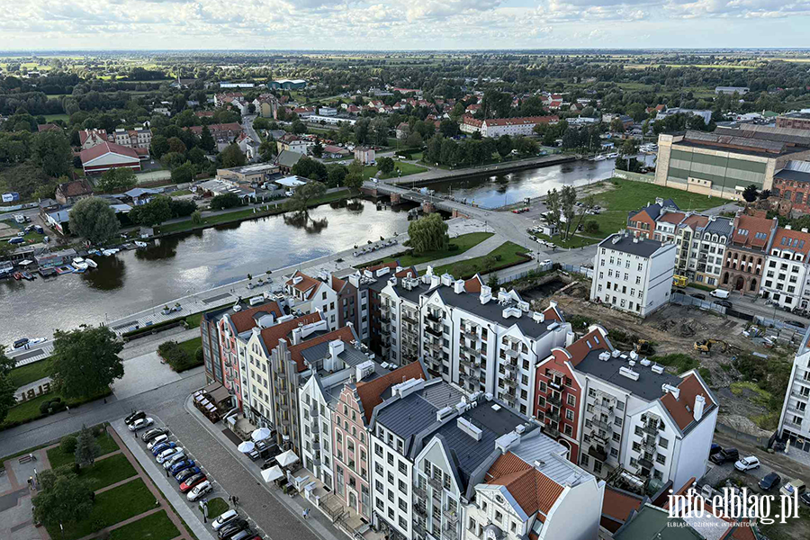 Zobacz, jak Elblg prezentuje si z punktu widokowego Katedry w. Mikoaja, fot. 43