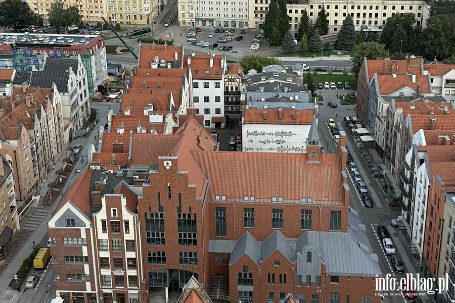 Zobacz, jak Elblg prezentuje si z punktu widokowego Katedry w. Mikoaja, fot. 54