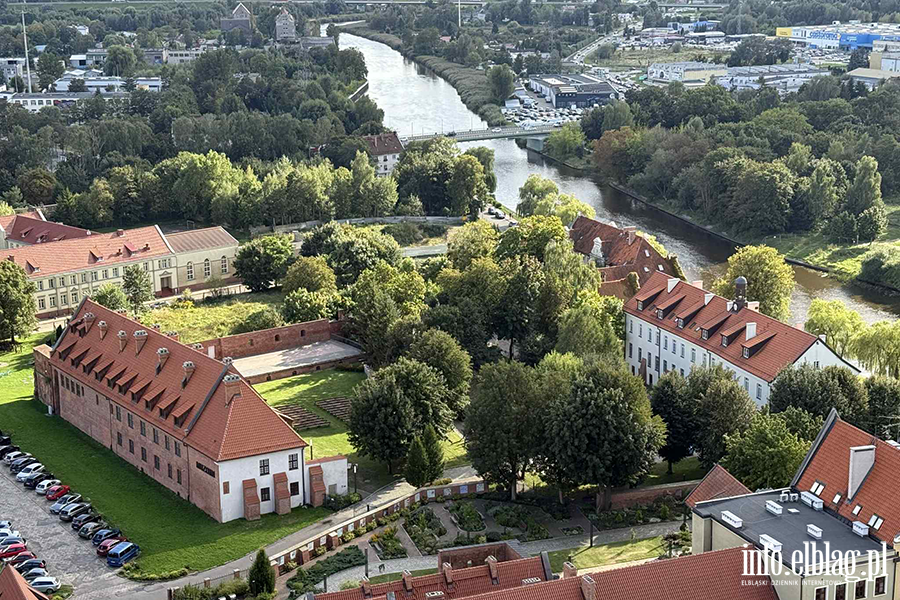 Zobacz, jak Elblg prezentuje si z punktu widokowego Katedry w. Mikoaja, fot. 56