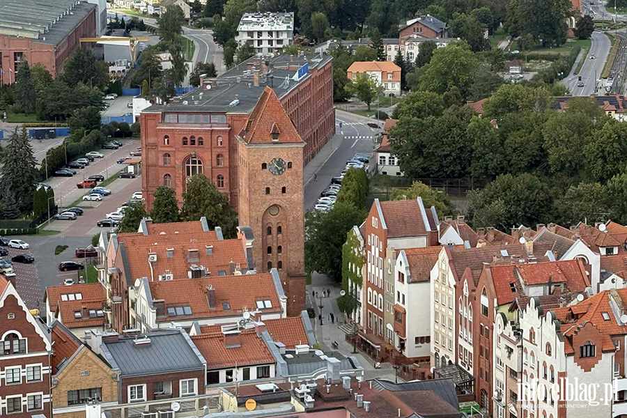 Zobacz, jak Elblg prezentuje si z punktu widokowego Katedry w. Mikoaja, fot. 69