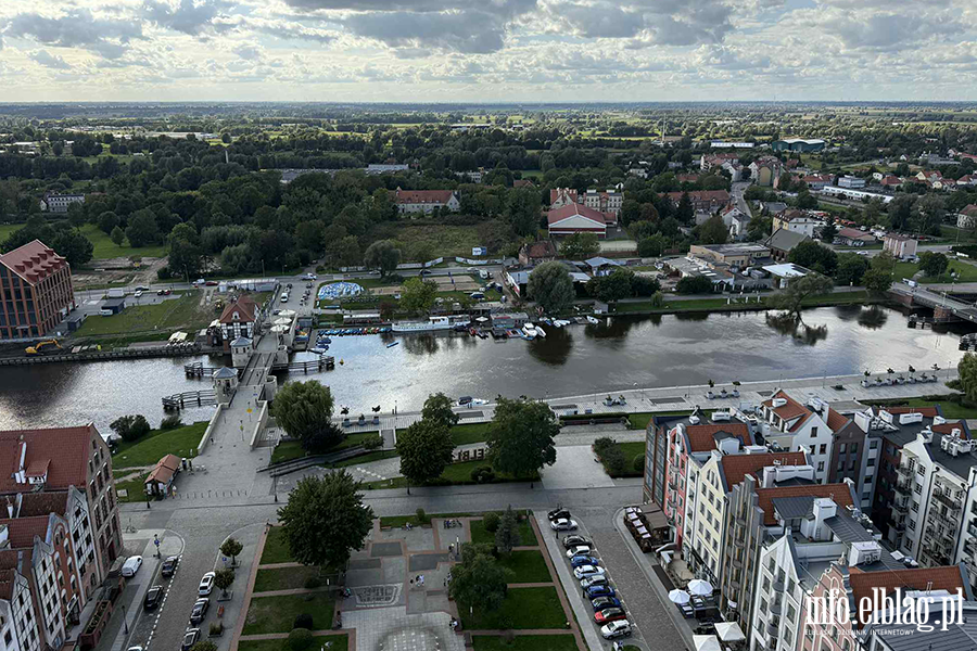 Zobacz, jak Elblg prezentuje si z punktu widokowego Katedry w. Mikoaja, fot. 74