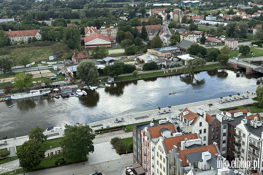 Zobacz, jak Elblg prezentuje si z punktu widokowego Katedry w. Mikoaja, fot. 80