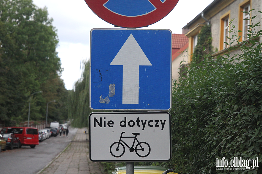 Otwarcie i pokaz jednokierunkowej ulicy Prusa dla dwukierunkowego ruchu rowerowego, fot. 5