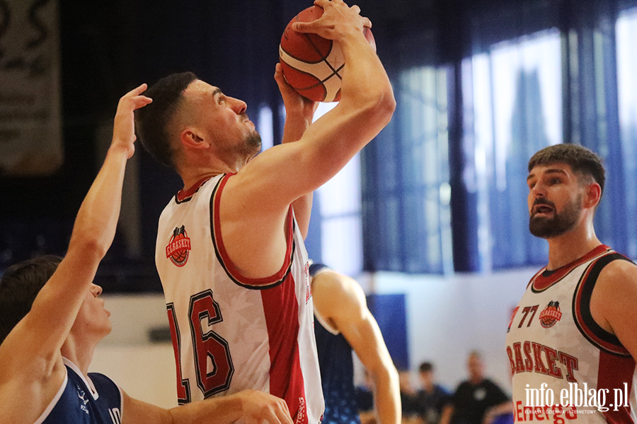 Energa Basketball Elblg vs TKM Wocawek, fot. 8