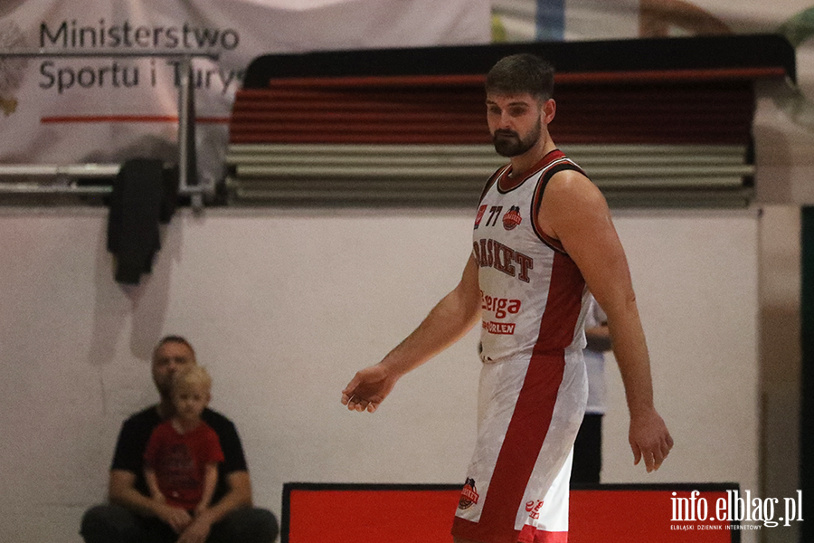 Energa Basketball Elblg vs TKM Wocawek, fot. 13